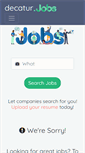 Mobile Screenshot of decatur.jobs
